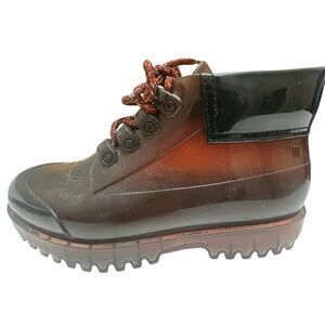 Melissa Ankle Boots in Black and Brown